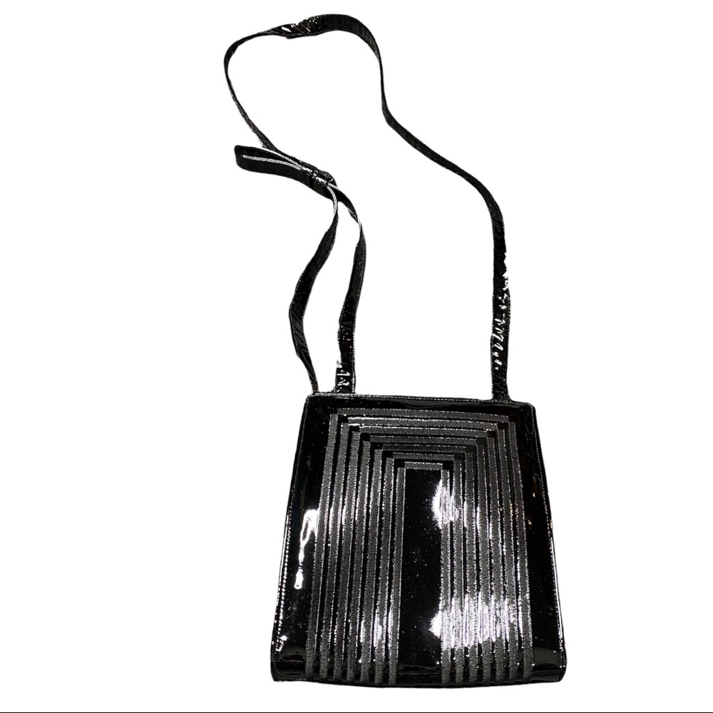 Vintage Jay Hubert Pantent leather bag